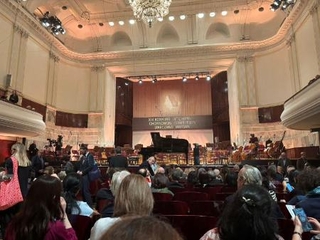 　ショパン国際ピアノ・コンクールが開催されたフィルハーモニーホール＝２０２５年１０月