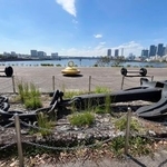 　産業遺構のいかり＝東京都江東区