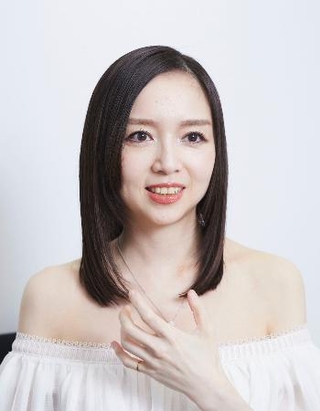 　インタビューに答える宮本笑里