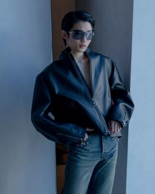 　「パルコ・クルーズ」のモデルに起用された冨永章胤さん（提供写真）