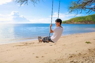 　東ティモールでの市川男寅（本人提供）