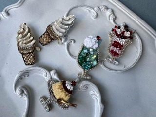 　「三越手芸」で紹介されるＪｅｕｎｅｔ（ジュネ）さんの作品（提供写真）