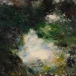 　アウグスト・ストリンドバリ「ワンダーランド」（１８９４年　油彩、厚紙　スウェーデン国立美術館蔵　Ｐｈｏｔｏ：Ｅｒｉｋ　Ｃｏｒｎｅｌｉｕｓ／Ｎａｔｉｏｎａｌｍｕｓｅｕｍ）（提供写真）