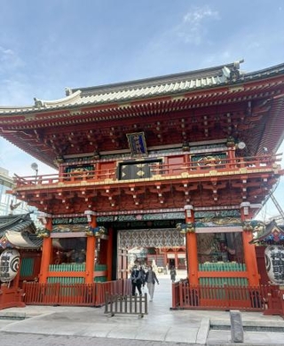 　神田明神の門＝東京都千代田区