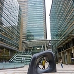 　東京ミッドタウンの高層ビル群＝東京都港区