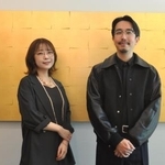 かっぴー（右）と内山夕実＝２０２６年３月、東京都港区で撮影