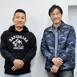 　平野俊貴監督（右）と、綿引圭チーフプロデューサー