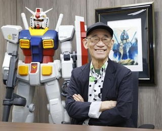 　旭日中綬章の受章が決まったアニメ監督の富野由悠季さん＝２０２６年４月、東京都杉並区
