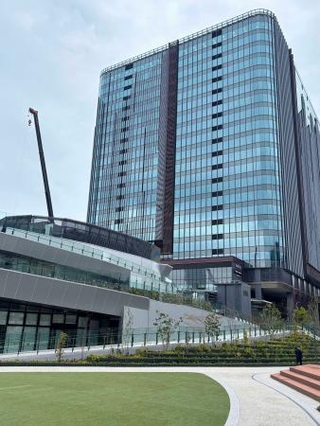 　大井町トラックスの広場「トラックスパーク」周辺＝東京都品川区