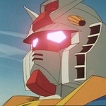 　『機動戦士ガンダム』より（☆（○の中に小文字のＣ）サンライズ）