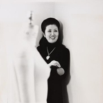 　奈良原一高「森英恵」（提供：島根県立美術館　（Ｃ）Ｎａｒａｈａｒａ　Ｉｋｋｏ　Ａｒｃｈｉｖｅｓ）（提供写真）