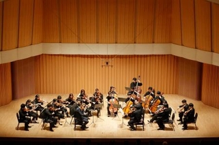 　小澤国際室内楽アカデミー奥志賀の東京公演。受講生らによる弦楽合奏（（Ｃ）２０２６ＯＩＣＭＡ／大窪道治）