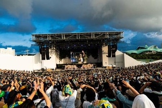 　ケツメイシの沖縄・宜野湾海浜公園屋外劇場公演（撮影：石川大輝）