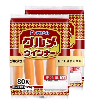 　伊藤ハムの「グルメウインナー」