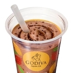 　ファミリーマートの「ゴディバ　Ｗ　チョコレートフラッペ」