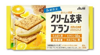 　アサヒグループ食品の「クリーム玄米ブラン　甘夏＆日向夏」