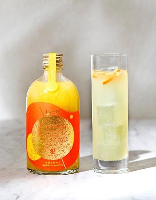 　日本果汁の「陽と月　京都水尾ゆず」