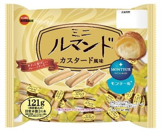 　ブルボンの「ミニルマンドカスタード風味」