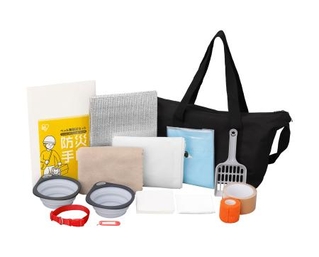 　アイリスオーヤマの「ペット用防災セット」