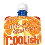 　ロッテの「クーリッシュ　濃密みかん」