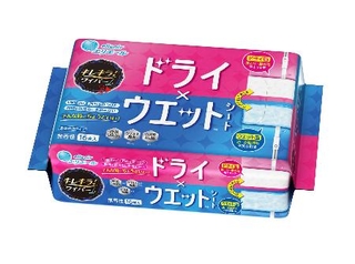 　大王製紙の「キレキラ！ワイパー　ドライ×ウエットシート」