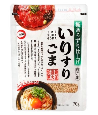 　カタギ食品の「いりすりごま白７０ｇ」