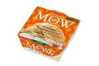 　森永乳業の「ＭＯＷ（モウ）　クリーミーキャラメルラテ」