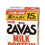 　明治の「（ザバス）ＭＩＬＫ　ＰＲＯＴＥＩＮ＋Ｙｅｌｌｏｗ　Ｖｅｇｅｔａｂｌｅ」