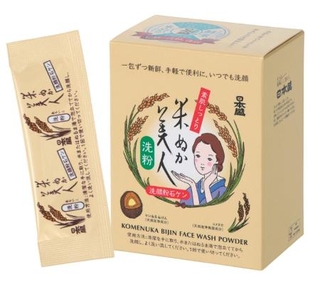 　日本盛の「米ぬか美人　洗粉」