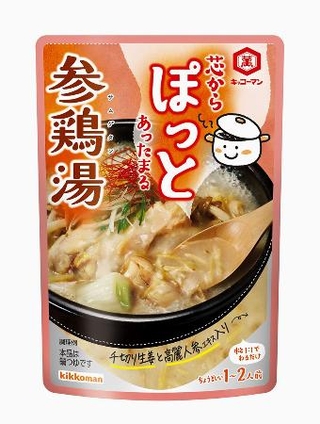 　キッコーマン食品の「キッコーマン　芯からぽっと　参鶏湯」