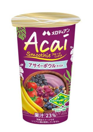 　メロディアンの「Ａｃａｉ　Ｓｍｏｏｔｈｉｅ　フルーツミックス」