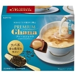 　ロッテが発売した「プレミアムガーナ　クレームショコラ〈ロイヤルミルクティー〉」