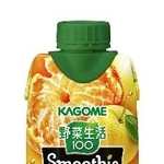 　カゴメの「野菜生活１００　Ｓｍｏｏｔｈｉｅ　みかん＆ゆずＭｉｘ」
