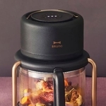 　ＢＲＵＮＯの加熱調理器「ガラスエアフライヤー」の新色「キャストブラック」