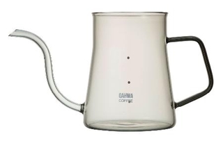 　シービージャパンの「ＱＡＨＷＡ（カフア）　耐熱ガラスコーヒーケトル」
