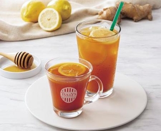 　タリーズコーヒージャパンの「＆ＴＥＡ　ジンジャーハニーレモネードティー」