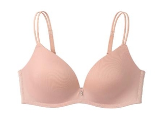 　グンゼの「ノンワイヤーブラジャー＆ハーフショーツ」のブラジャー