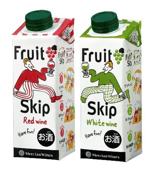 　「メルシャン・ワインズ　フルーツスキップ」の２５０ミリリットルサイズ