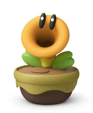 　任天堂の「おしゃべりフラワー」（（Ｃ）Ｎｉｎｔｅｎｄｏ）