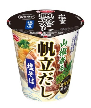 　エースコックの「山椒香る　帆立だし塩そば」