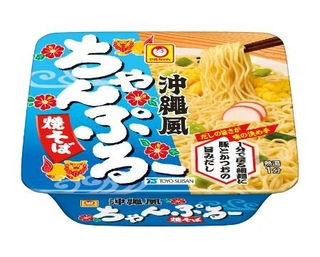 　東洋水産の「マルちゃん　沖縄風ちゃんぷるー焼そば」