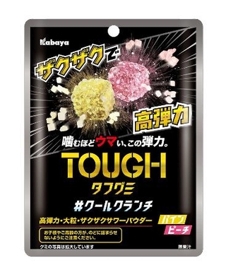 　カバヤ食品の「タフグミ　クールクランチ」