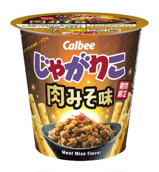 　カルビーの「じゃがりこ肉みそ味」