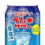 　合同酒精の「昔懐かしいラムネサワー」