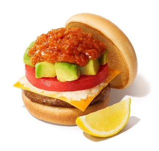 　モスフードサービスの「アボカド　タコスバーガー」