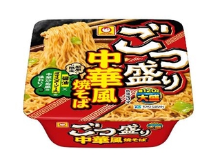 　東洋水産のカップ入り即席麺「マルちゃん　ごつ盛り　中華風焼そば」