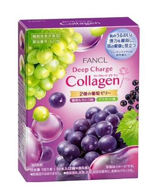 　ファンケルの「ディープチャージ　コラーゲン　２種の葡萄ゼリー」
