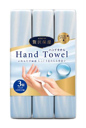 　大王製紙の「エリエール　贅沢保湿ハンドタオル」