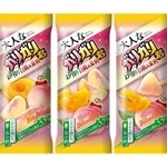 　赤城乳業の「大人なガリガリ君まる搾り白桃＆黄桃」