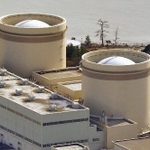 廃炉が決まった美浜１、２号機＝２０１６年１月、福井県美浜町